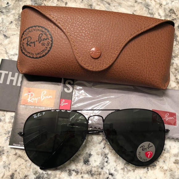ray ban aviator black polarized 62mm ray ban aviator black polarized 62mm